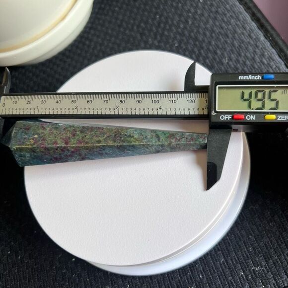 Ruby in Kyanite Crystal UV Reactive‎ Wand Scepter (2) - Picture 11 of 12